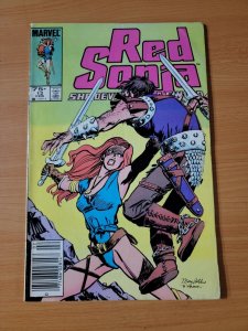 Red Sonja v3 #12 Newsstand Variant ~ FINE FN ~ 1986 Marvel Comics