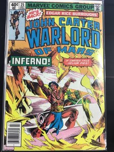 John Carter Warlord of Mars #25 (1979) ZS