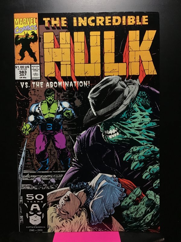 The Incredible Hulk #383 Direct Edition (1991)