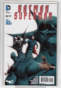 BATMAN SUPERMAN (2013 DC) #15 NM A90956