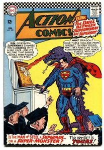 ACTION COMICS #333 comic book-SUPERMAN-DC-1966 FN+