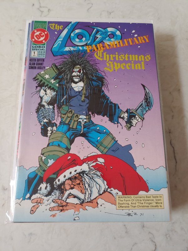 Lobo Paramilitary Christmas Special #1 (1991)