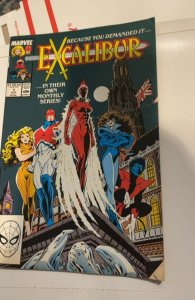 Excalibur #1 (1988) first issue of Britains superhero's
