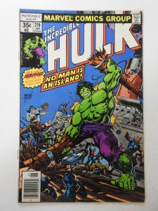 The Incredible Hulk #219 (1978) VG/FN Condition!