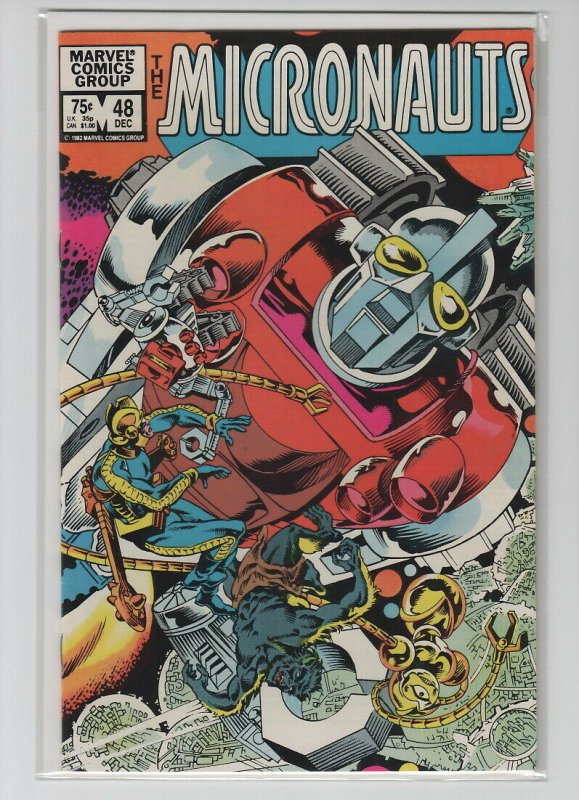 MICRONAUTS (1979 MARVEL) #48 VF+ A20322