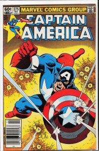 Captain America #275 (1982) Captain America [Key Issue]