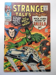 Strange Tales #144 (1966) VG+ Condition faces traced on cover