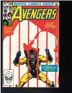 Avengers #224 (Marvel, 1982) VF+