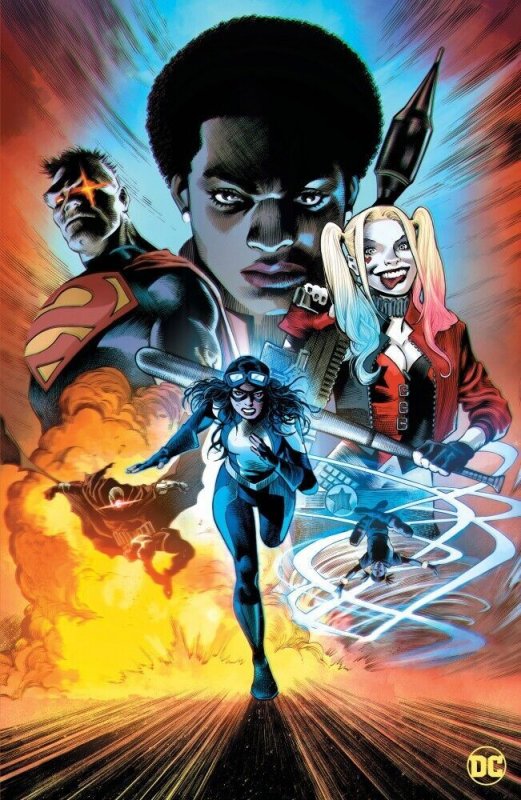 Suicide Squad Dream Team #1 DC Comics Eddy Barrows Foil Variant Cover E NM