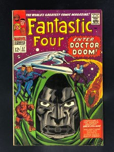 Fantastic Four #57 (1966) Iconic Cover Art by Jack Kirby Featuring Dr. Doom