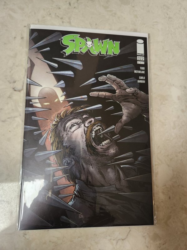 SPAWN #322 MCFARLANE COVER