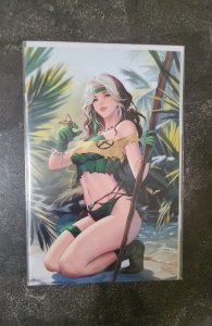 Rogue: Savage Land #1 Mega Con Exclusive Leirix Li Virgin Color Splash Variant