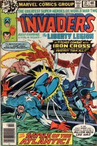 Invaders #37 FN ; Marvel | World War Two Superheroes