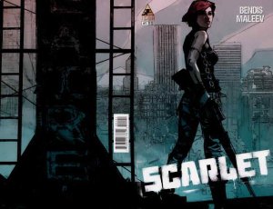Scarlet #1 (2nd) VF/NM ; Icon | Brian Bendis Maleev