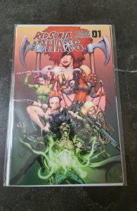 Red Sonya Age of Chaos #1 variant