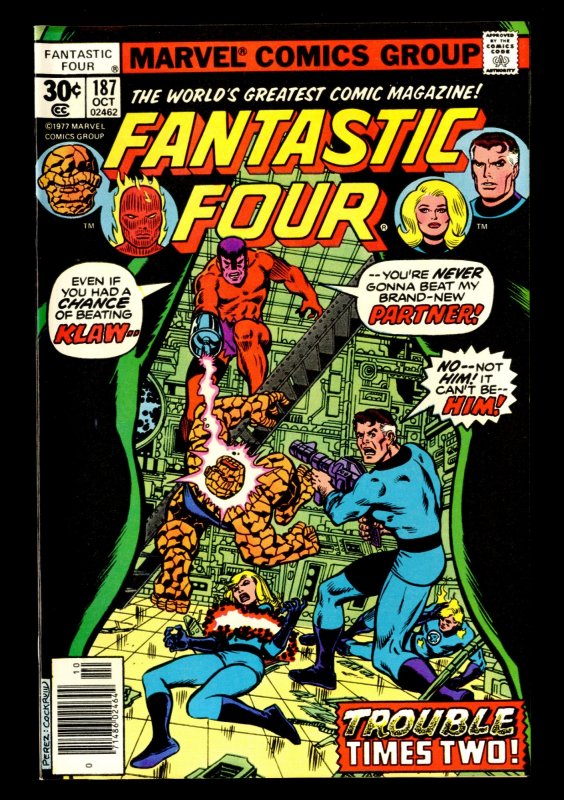 Fantastic Four #187 NM- 9.2