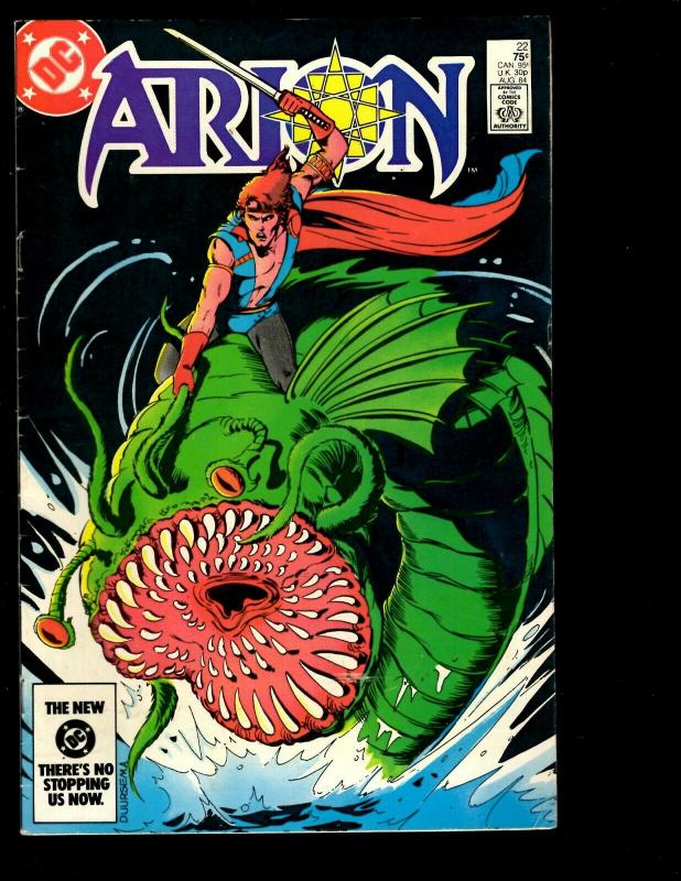 Lot of 9 Arion Lord of Atlantis DC Comics # 15 16 17 18 19 20 21 22 23 EK4  