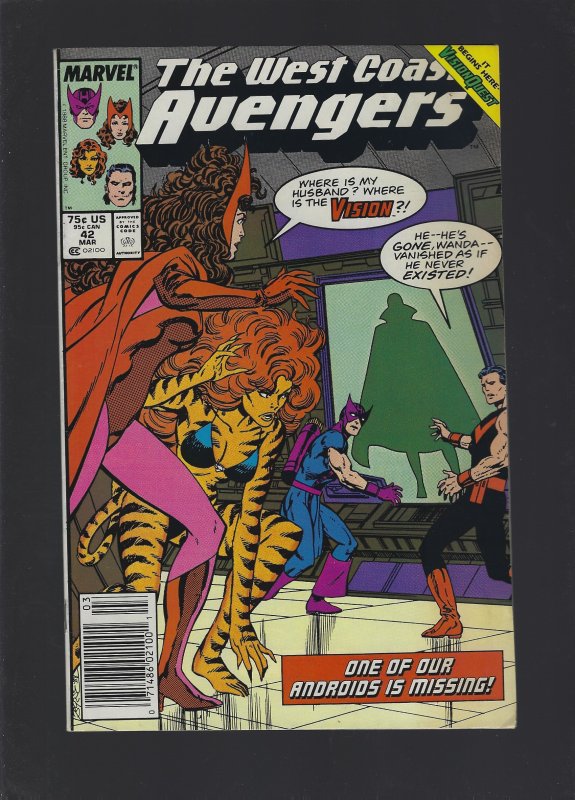 West Coast Avengers #42 (1989)