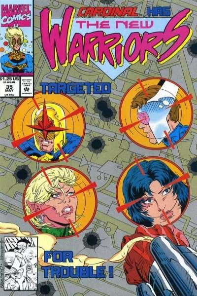 New Warriors (1990 series) #35, VF+ (Stock photo)