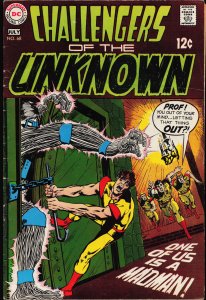 Challengers of the Unknown #68 (1969) Challengers of the Unknown