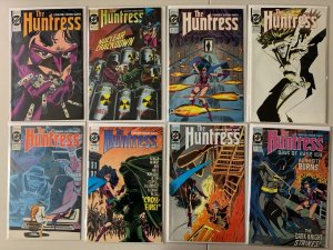 Huntress comics lot #1-19 + bonus comic 19 diff avg 6.0 (1989-90)
