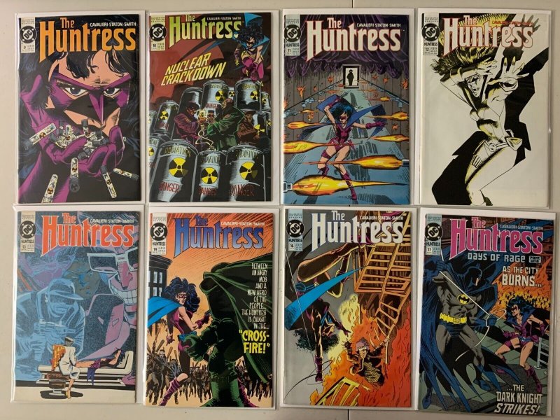Huntress comics lot #1-19 + bonus comic 19 diff avg 6.0 (1989-90)