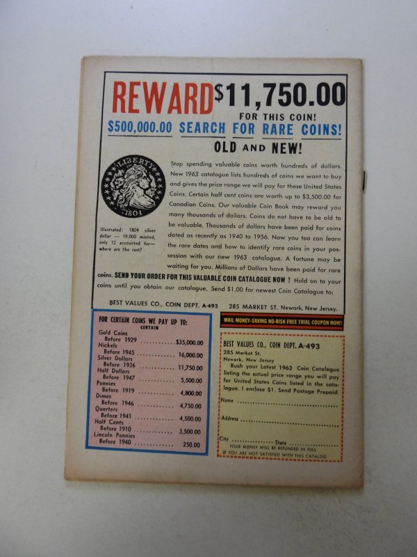 Green Lantern #22 (1963) VG+ condition top staple detached from cover