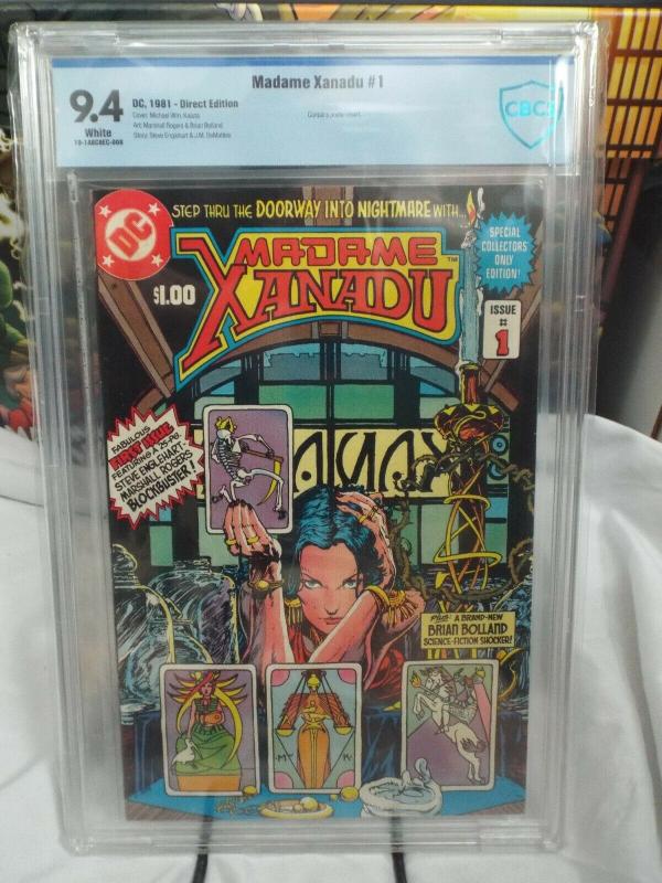 Madame Xanadu #1 (1981) - CBCS 9.4 - NM - 1st Direct Distribution Comic by DC 