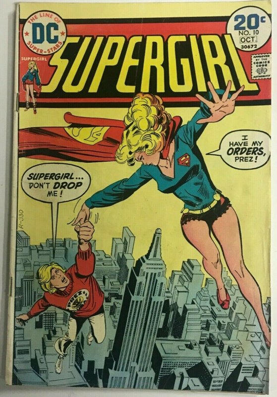 SUPERGIRL#10 VG/FN 1973 DC BRONZE AGE COMICS