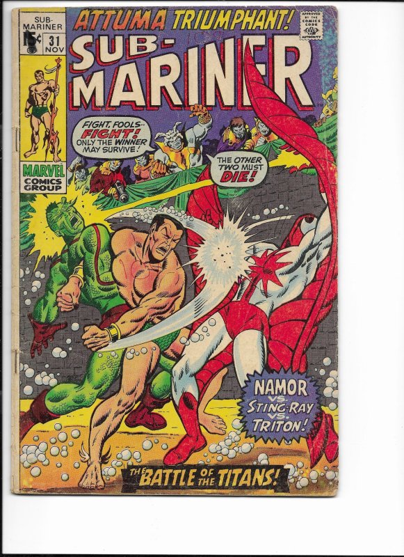 Sub-Mariner #31  (1970)