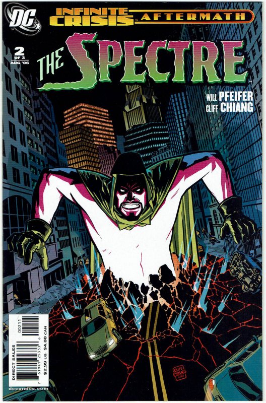 Crisis Aftermath: The Spectre #2 NM