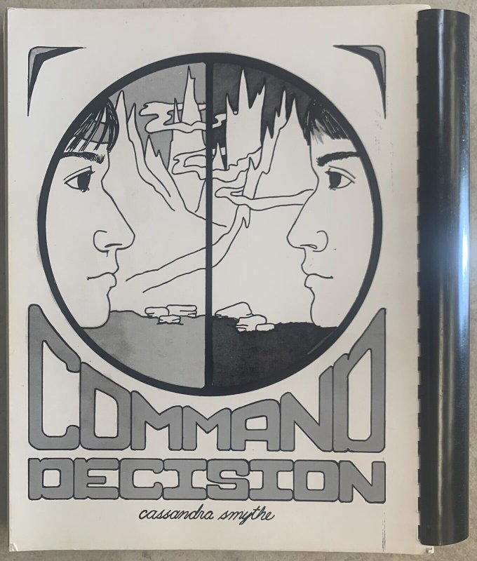 COMMAND DECISION 1986 STAR TREK FANZINE - KIRK/SPOCK - HARD TO FIND GAY EROTICA