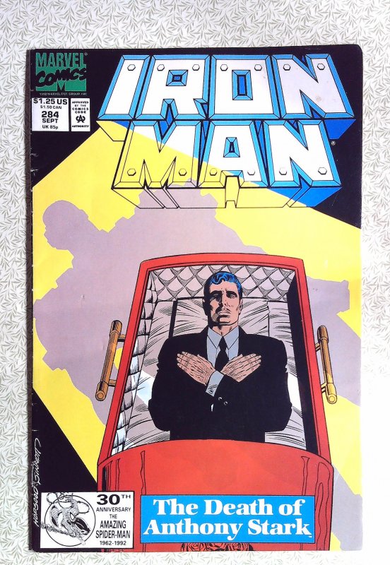 Iron Man #284 Direct Edition (1992)