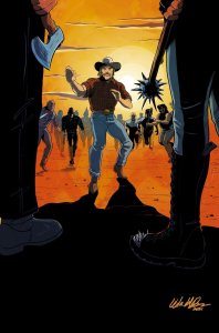 SIX SIDEKICKS OF TRIGGER KEATON #6 CVR B DEL DUCA (MR) 