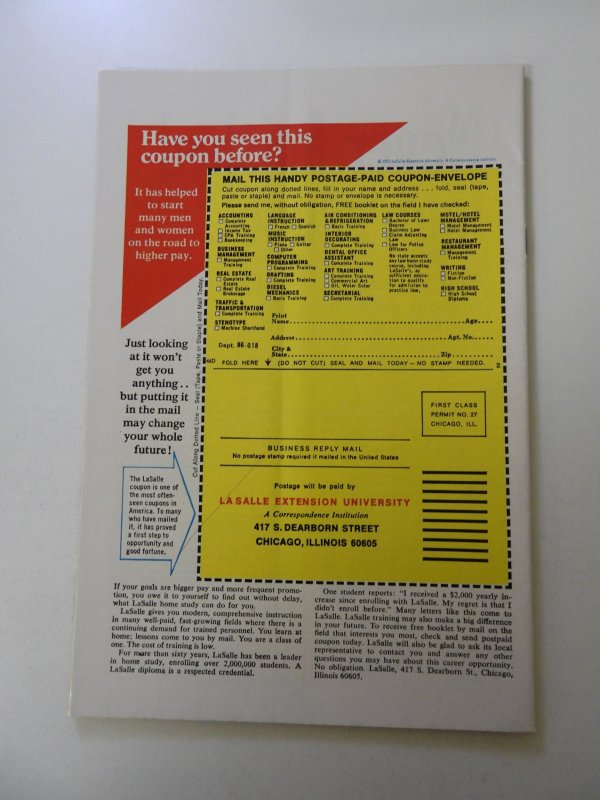 Marvel Feature #8 (1973) FN- condition subscription fold