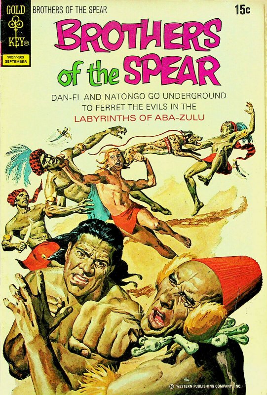 Brother of the Spear #2 (Sep 1972, Gold Key) - Good+ 