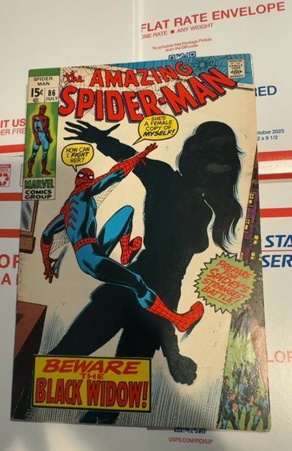 The Amazing Spider-Man #86 (1970)Beware of the Black Widow