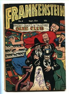 FRANKENSTEIN #4 1946- DICK BRIEFER art- Golden Age horror comic