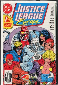 Justice League Europe #1 (1989) Justice League [Key Issue]