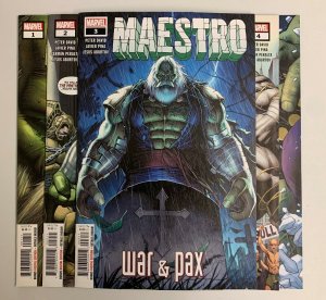 Maestro War & Pax #1-5 Set (Marvel 2021) 1 2 3 4 5 Peter David (9.2+)