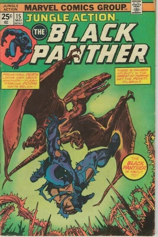 Jungle Action #15 ORIGINAL Vintage 1972 Marvel Comics Black Panther