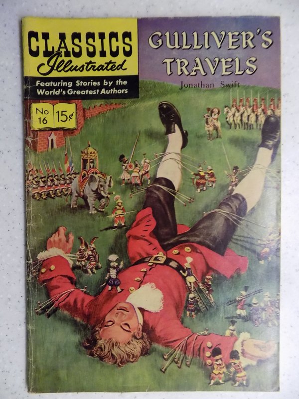 Classics Illustrated #115 (1954) HRN 155