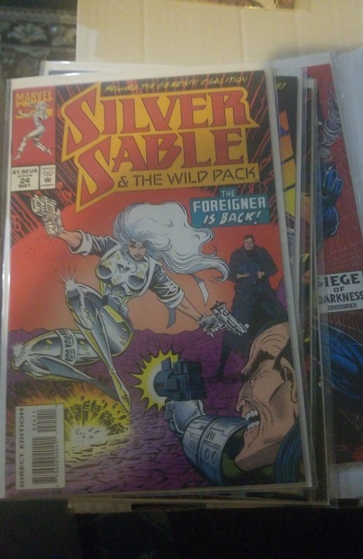 Silver Sable and the Wild Pack #24 (1994)