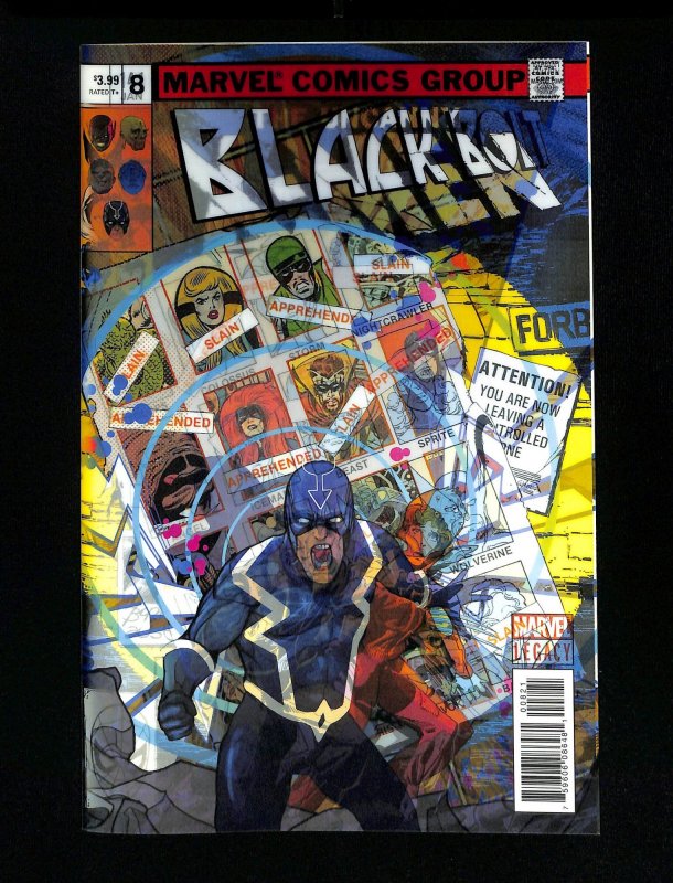 Black Bolt #8 Lenticular Variant