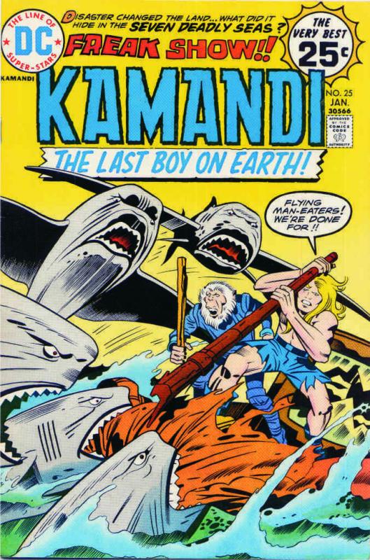 Kamandi, the Last Boy on Earth #25 FN; DC | save on shipping - details inside