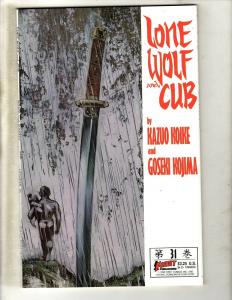 Lot Of 8 Lone Wolf & Cub First Comics # 20 21 22 23 24 25 31 32 Kojima JF6