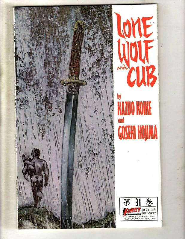 Lot Of 8 Lone Wolf & Cub First Comics # 20 21 22 23 24 25 31 32 Kojima JF6