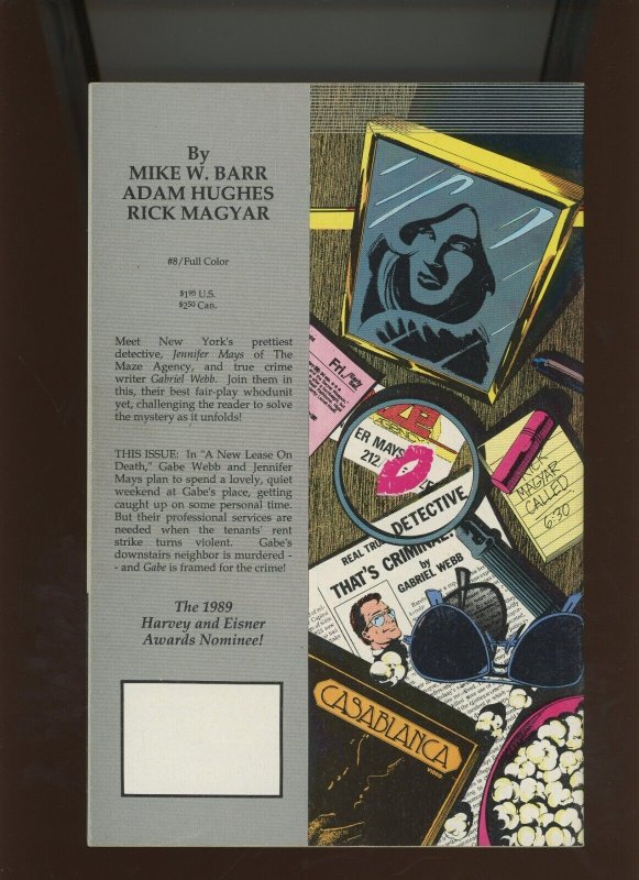 (1989) The Maze Agency #8: COPPER AGE! 1ST INNOVATION ISSUE! (7.0/7.5)