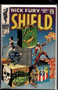 Nick Fury, Agent of SHIELD #1 (1968) Nick Fury
