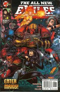 All New Exiles, The #8 FN ; Malibu | Ultraverse